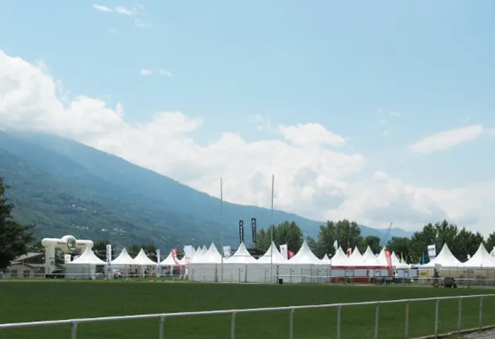 Courses cyclistes au Parc olympique, Albertville