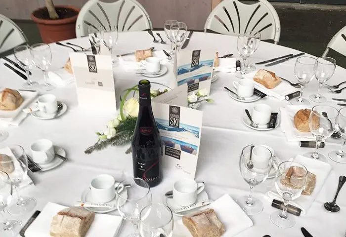 Grand Ski 2016, repas de 1 200 convives