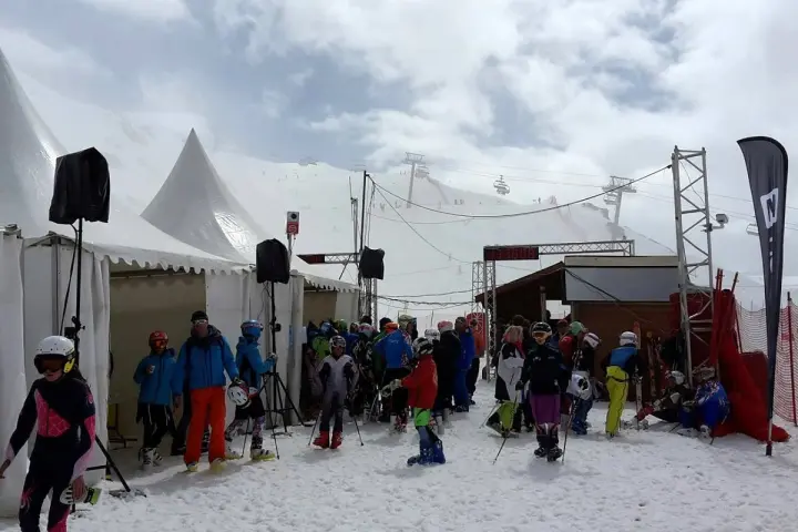 Tentes Garden sur les pistes de Val d’Isère